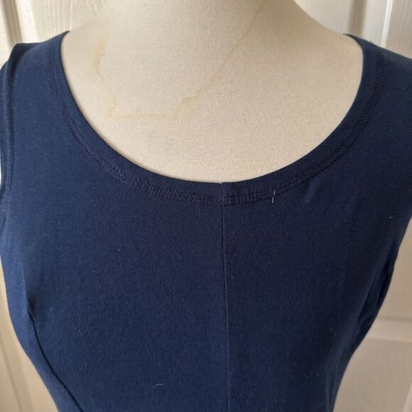 Vasna Womens Maxi Dress Sz Small Bandana Print Blue Fitted Classic Feminine - Picture 4 of 15